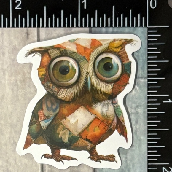 ๐10/$10๐ Retro Spooky Patchwork Object Waterproof Vinyl Sticker Decal - Picture 1 of 1